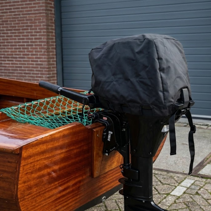 Außenbordmotor Abdeckung 600D Schwarz
