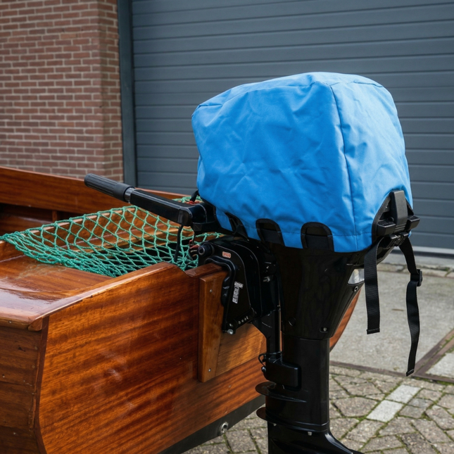 Außenbordmotor Abdeckung 600D Blau