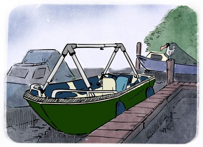 Accessoires Zeilspanner Bootzeil Support Frame