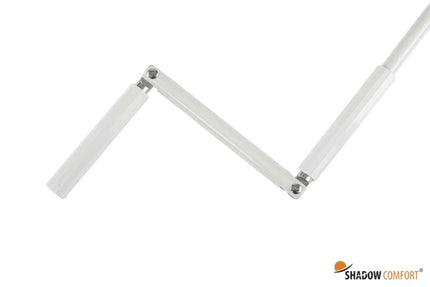 Zonwerend Rolgordijn voor Buiten - Arctic White