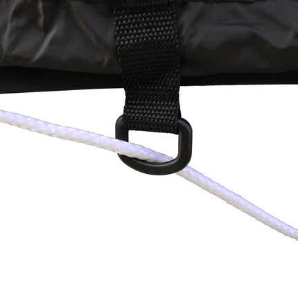 Rubberboothoes Rubberboothoes Zwart Afdekzeil 200D